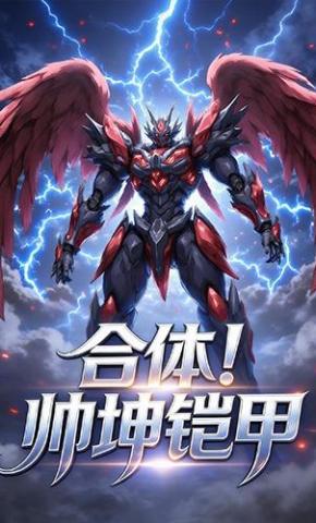 短剧《合体！帅坤铠甲》海报