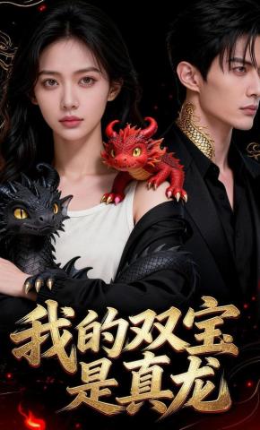 短剧《我的双宝是真龙》海报