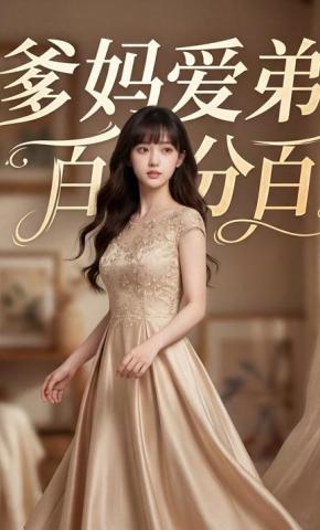 短剧《爹妈爱弟百分百》海报