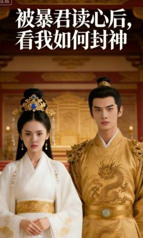 短剧《被暴君读心后，看我如何封神》海报