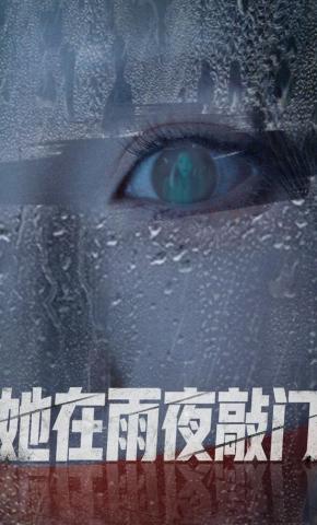 短剧《她在雨夜敲门》海报