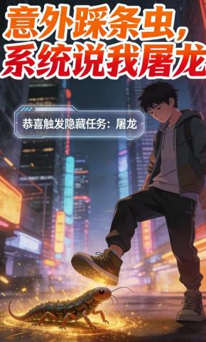 短剧《意外踩条虫，系统说我屠龙》海报