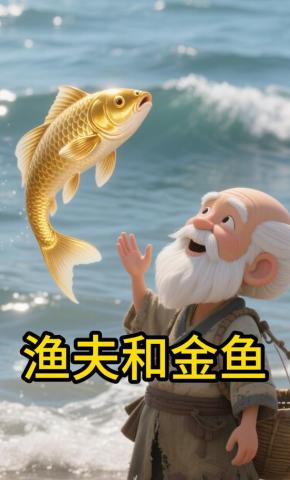 短剧《渔夫和金鱼》海报