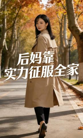 短剧《后妈靠实力征服全家》海报
