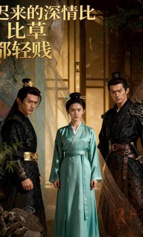 短剧《迟来的深情比草都轻贱》海报