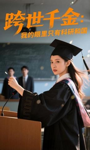 短剧《跨世千金：我的眼里只有科研和国》海报