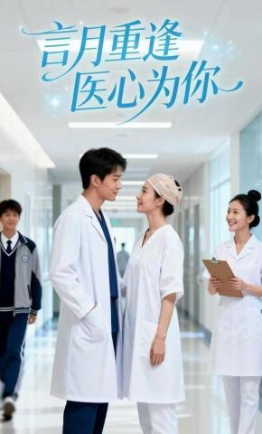 短剧《言月重逢医心为你》海报