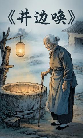 短剧《井边唤》海报