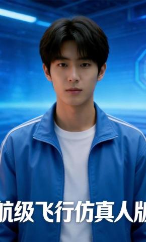 短剧《航级飞行仿真人版》海报