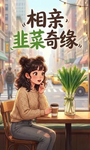 短剧《相亲韭菜奇缘》海报