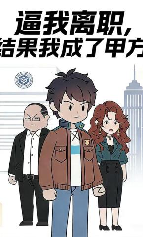 短剧《逼我离职，结果我成了甲方》海报