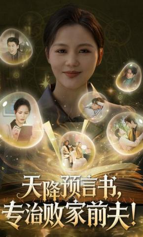 短剧《天降预言书，专治败家前夫！》海报