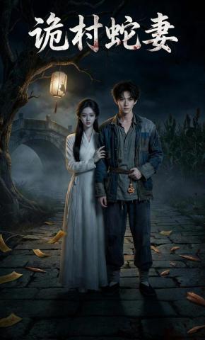 短剧《诡村蛇妻》海报