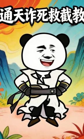 短剧《通天诈死救截教》海报