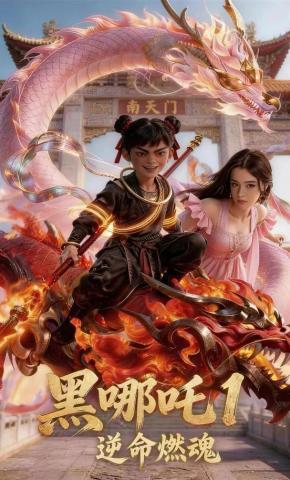 短剧《黑哪吒1：逆命燃魂》海报