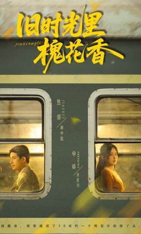 短剧《旧时光里槐花香》海报