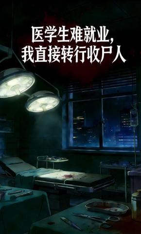 短剧《医学生难就业，我直接转行收尸人》海报