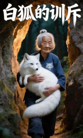 短剧《白狐的训斥》海报