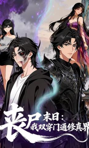 短剧《丧尸末日:我的双穿门通修真界》海报