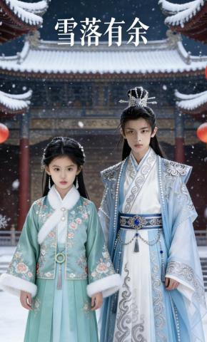 短剧《雪落有余》海报