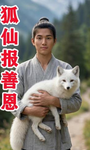 短剧《狐仙报善恩》海报