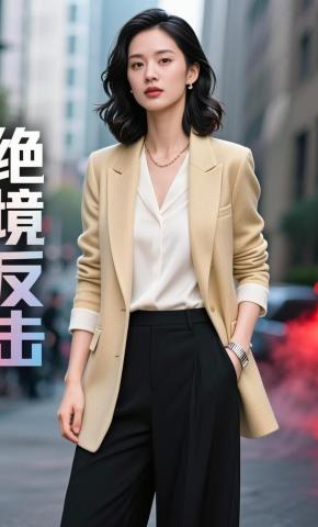 短剧《绝境的反击》海报