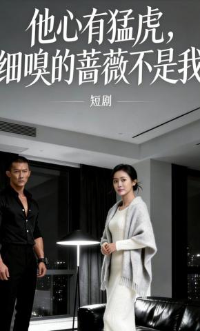 短剧《他心有猛虎，细嗅的蔷薇不是我》海报