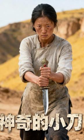 短剧《神奇的小刀》海报