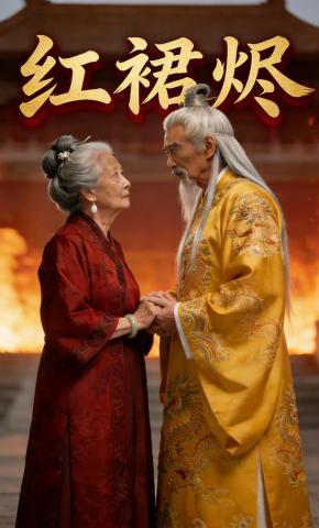 短剧《红裙烬》海报