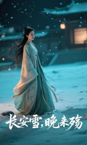短剧《长安雪,晚来殇》海报