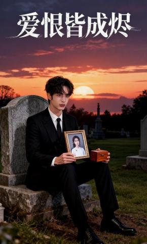 短剧《爱恨皆成烬》海报