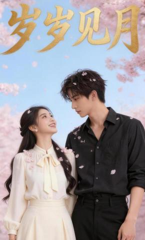 短剧《岁岁见月》海报