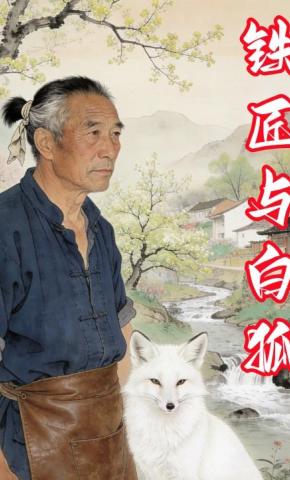 短剧《铁匠与白狐》海报