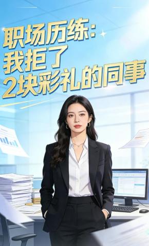 短剧《职场历练：我拒了2块彩礼的同事》海报