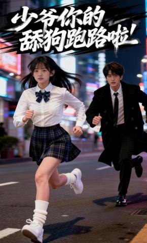 短剧《少爷你的舔狗跑路啦》海报