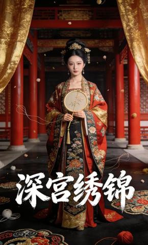 短剧《深宫绣锦》海报