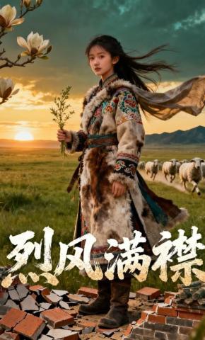 短剧《烈风满襟》海报