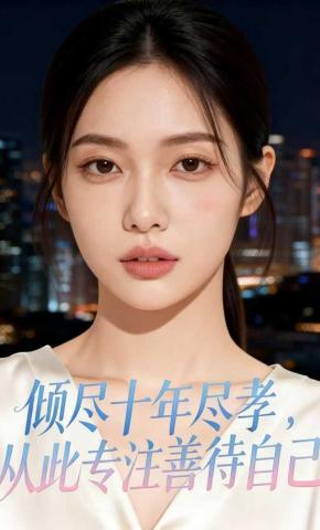 短剧《倾尽十年尽孝，从此专注善待自己》海报