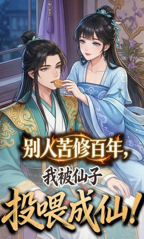 短剧《别人苦修百年，我被仙子投喂成仙！》海报