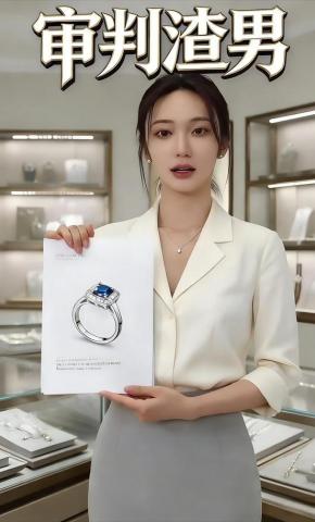 短剧《审判渣男》海报