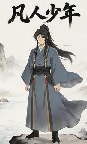 短剧《凡人少年》海报