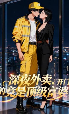 短剧《深夜外卖，开门的竟是顶级富婆》海报