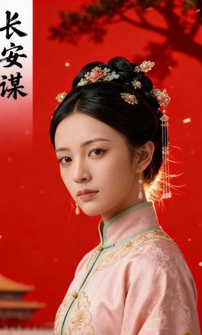 短剧《长安谋》海报