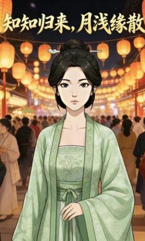 短剧《知知归来，月浅缘散》海报