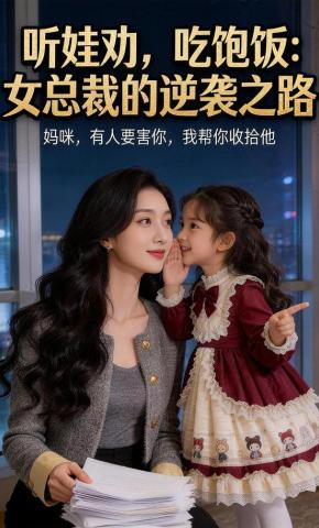 短剧《听娃劝，吃饱饭：女总裁的逆袭之路》海报