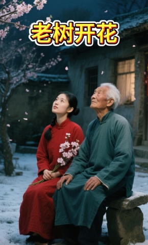 短剧《老树开花》海报