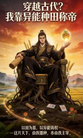 短剧《穿越古代？我靠异能种田称帝》海报