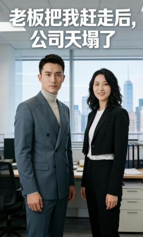 短剧《老板把我赶走后，公司天塌了》海报
