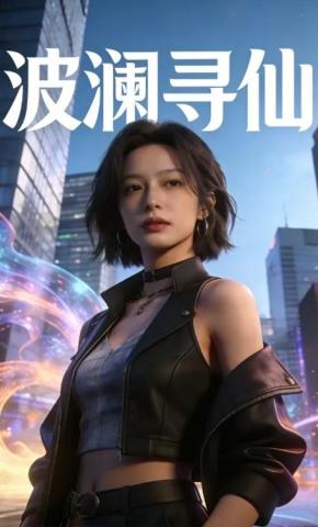 短剧《波澜寻仙》海报