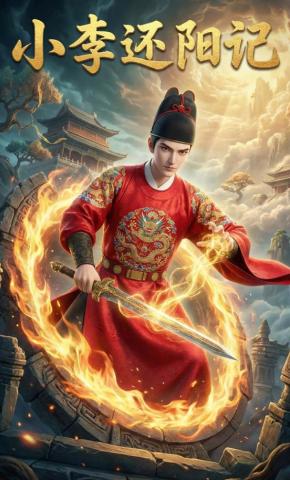 短剧《小李还阳记》海报